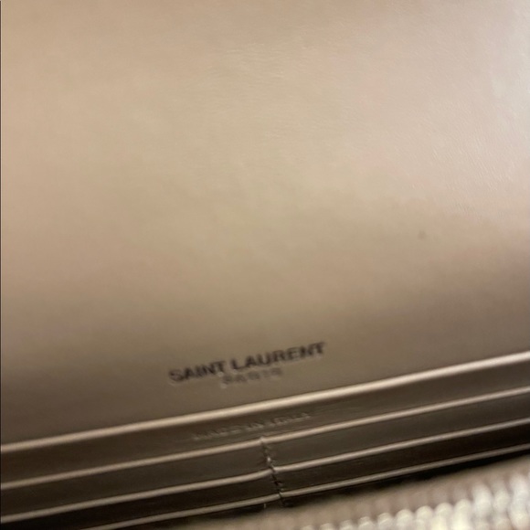 Authentic YSL Kate croc embossed crossbody bag - Picture 6 of 7